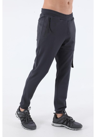 Maraton Sportswear Slimfit Erkek Ribana Paça Basic Antrasit Pantolon 19428-antrasit Antrasit
