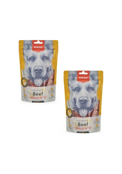 Wanpy Beef Marbled Bites Köpek Ödülü 100 Gr X 2