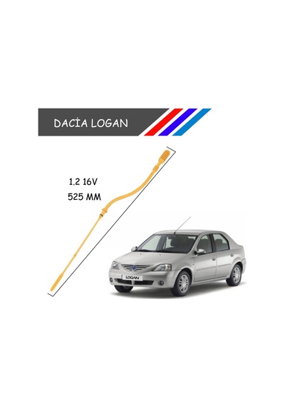 OTOZET Dacia Logan 1.2 16V Motor Yağ Çubuğu Ölçüm Çubuğu