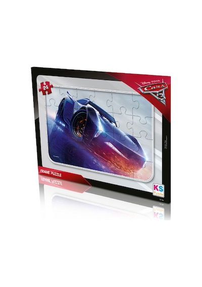 Ks Games Cars Puzzle Frame Puzzle 24 Parça Cr704