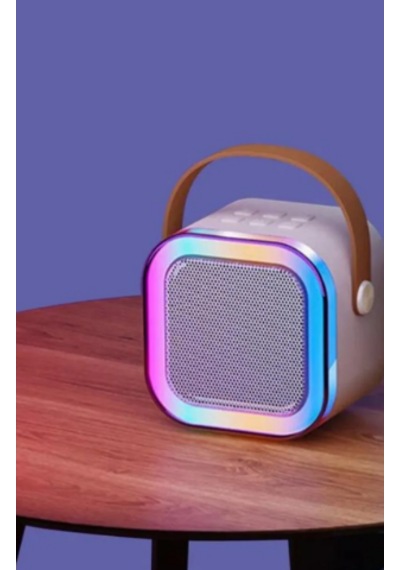 Fioplus K12 Taşınabilir Kablosuz Bluetooth Hoparlör Beyaz