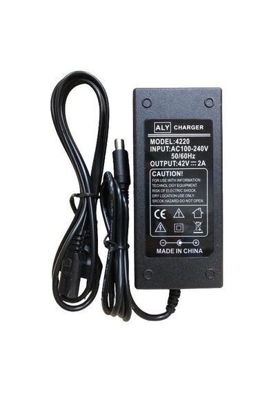Xiaomi Uyumlu Pro M365 Scooter Ninebot Şarj Cihazı 42V 2Amp Adaptör Charger