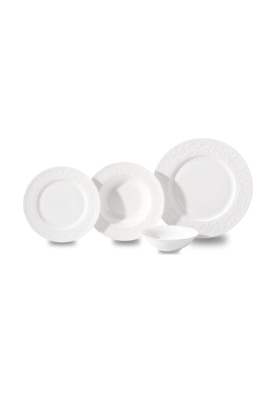 Korkmaz Floransa Collection 53 Parça Yemek Takımı A9875 Beyaz
