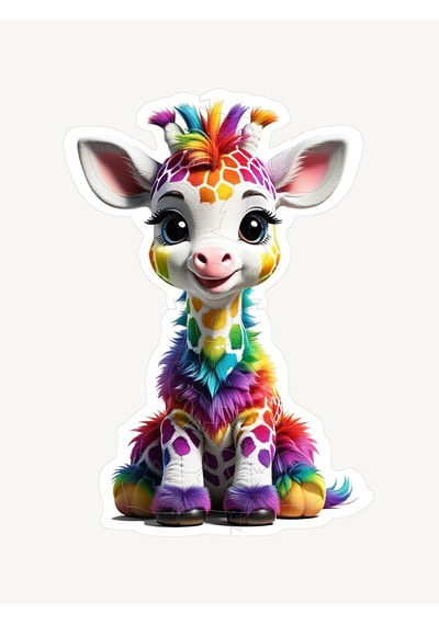 Ncpuzzles Giraffe , 14 Parça Ahşap Yapboz, Bul Tak Puzzle