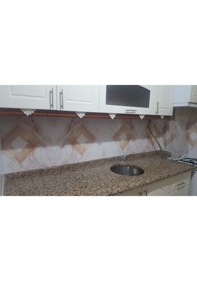 İbm4890 Mutfak Tezgah Arası Kendinden Yapışkanlı Folyo Kaplama Mermer Desen 60cmx100cm
