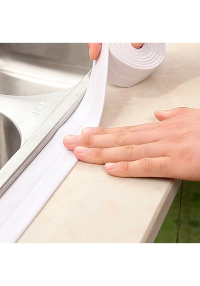 Beyaz  Su Sızdırmaz Lavabo Kenar Bandı 3.2M