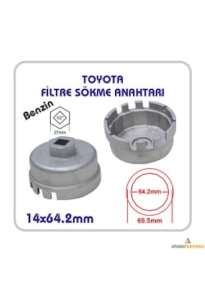 Toyota Benzinli - Yağ Filtre Sökme Anahtarı