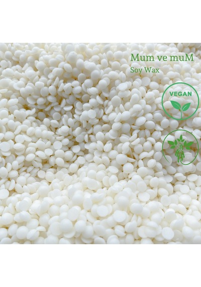 Soya Boncuk Wax - Parafini 1 Kg 1000 Gr Beyaz