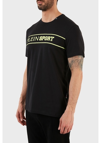 Plein Sport Erkek T Shirt Tıps101It99-Siyah