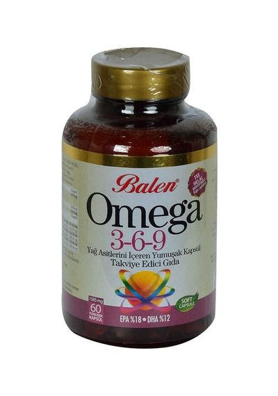 Omega 3-6-9 1585 Mg X 60 Yumuşak Kapsül Epa-18 Dha-12