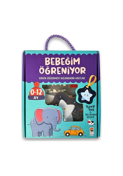 Bebeğim Öğreniyor 0-12 Ay 4 Adet