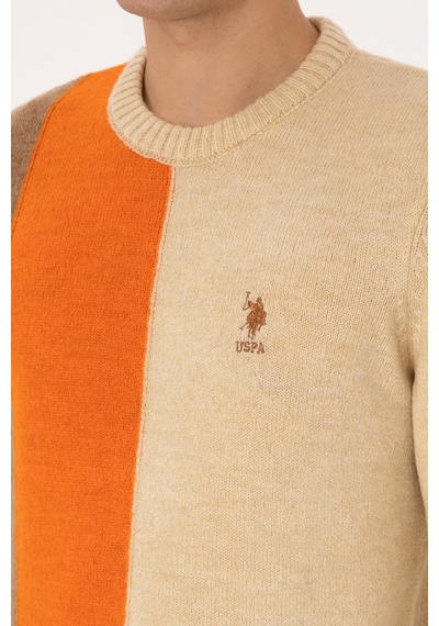 U.s. Polo Assn. Erkek Vanilya Kazak /triko 50314955-vr110 Vanılya
