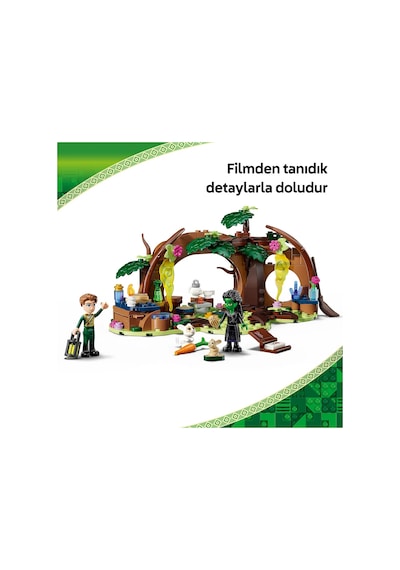 LEGO® Wicked Elphaba’nın Sığınağı 75687 - 7 Yaş ve Üzeri Çocuklar için Orman Temalı Yaratıcı Oyuncak Yapım Seti (228 Parça)