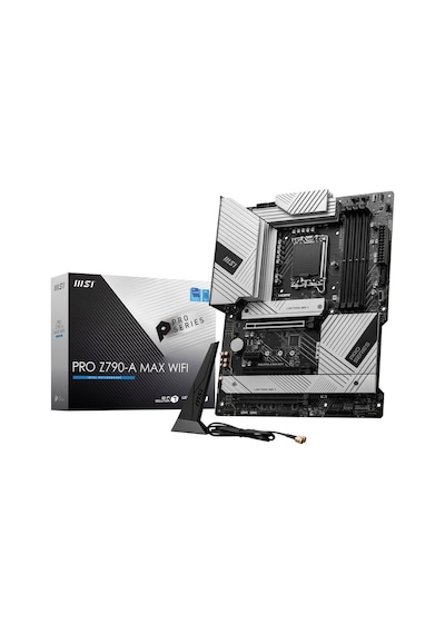 MSI Pro Z790-A Max WIFI Intel Z790 7200 MHz (OC) DDR5 Soket 1700 ATX Anakart