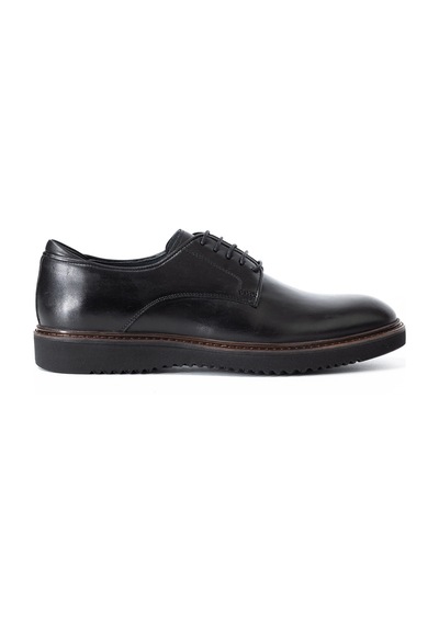 Black Bambi Klasik Ayakkabı Erkek Ka-26y-c4605 John May Casual Bambi Shoe Siyah