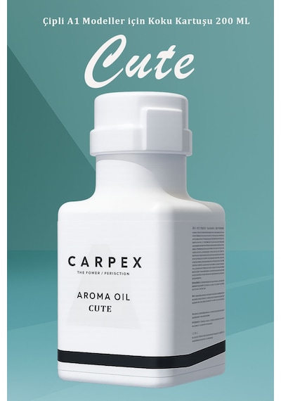 Carpex A1 Çipli Modeller İçin 200 Ml Cute Koku Kartuş A1 Pro 900-x Ve A1 Eco-x Modeller İçin Uyumludur Karışık