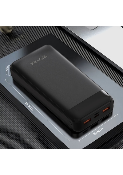 Woyax By Deji Powerbank 20000 mAh 22.5W Hızlı Taşınabilir Şarj Cihazı