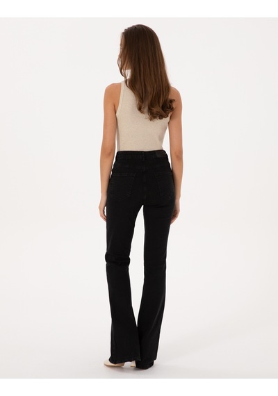 Pierre Cardin Kadın Siyah Pantolon Jean 50318044-vr046 Siyah