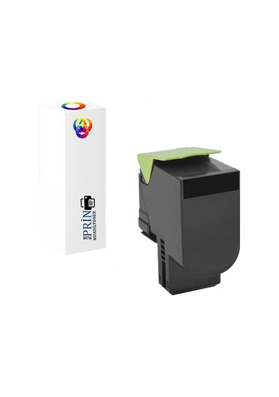 Lexmark 80c8sk0 / Lexmark Cx310dn Uyumlu Siyah Uyumlu Toner 2500 Sayfa