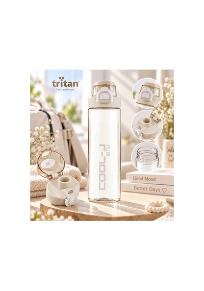 Matara Kilitli 700 Ml Trıtan 4 Renk Mıx Bej