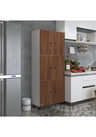 Kenzlife Mutfak Dolabı Tahiri Cvzbyz 188 80 37 Çok Amaçlı Dolap Arkalıklı
