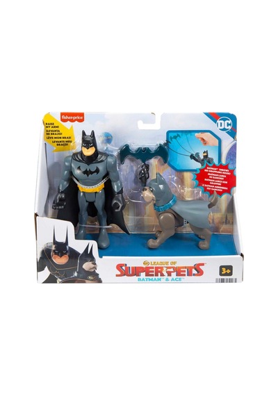 Hgl01 Imaginext Dc League Of Super Pets - Batman Kahramanlar Ve Hayvanlar Hgl03