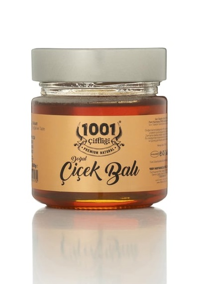 1001 Çiftliği Doğal Süzme Çiçek Balı 300gr