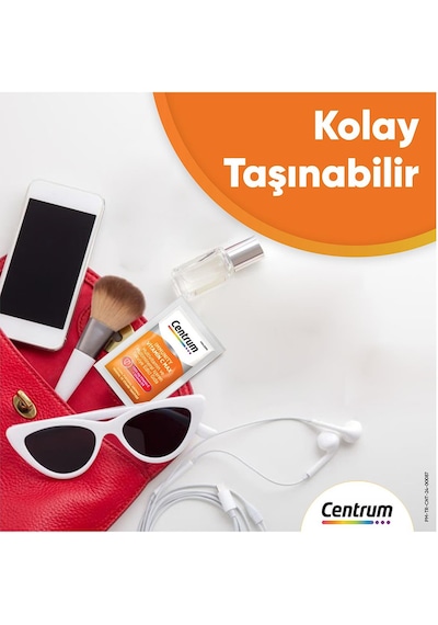 Centrum Immunity Vitamin C Max 2 x 14 Şase + Çanta