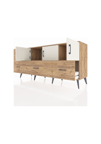 Hyperion Konsol 2 Raflı 5 Çekmeceli 3 Kapaklı 176x44x83 Çam-aytaşı/çam Aytaşı/çam Hyperion Konsol 2 Raflı 5 Çekmeceli 3 Kapaklı 176x44x83 Çam-aytaşı/çam Aytaşı/çam