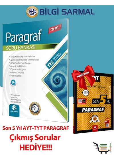 Paragraf Soru Bankası - Paragraf Çıkmış Sorular Hediyeli