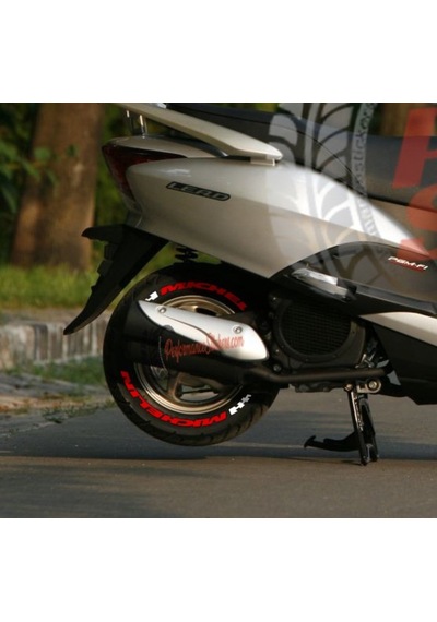 Michelin Scooter Lastik Yazısı Lastik Stiker 10-14inç Arası Uygun