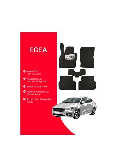 Fiat Egea Hazneli Paspas Seti