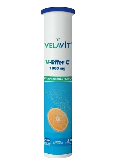 Velavit V-Effer C 1000 Mg 20 Efervesan Tablet
