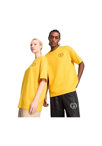 Puma Puma X Harry Potter Tee Unisex Günlük Tişört 63009234 Sarı SARI