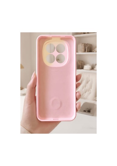 Redmi Note 15 Pro 5g İle Uyumlu 360 Derece Dönebilen Kalın Metal Magsafe Halka Stantlı İçi Kadife Korumalı Ultra Lüx Premium Silikon Kılıf Pembe Redmi Note 15 Pro 5g İle Uyumlu 360 Derece Dönebilen Kalın Metal Magsafe Halka Stantlı İçi Kadife Korumalı Ultra Lüx Premium Silikon Kılıf Pembe