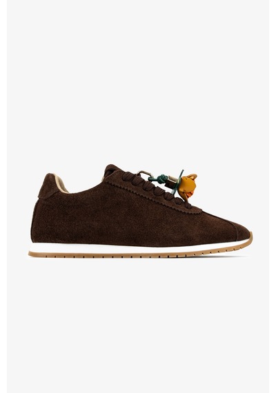 Valmenti Kadın Hakiki Deri Kahverengi Süet Sneakers & Spor Ayakkabı 1009 182 Bn Ayk Y26 Kahve Suet