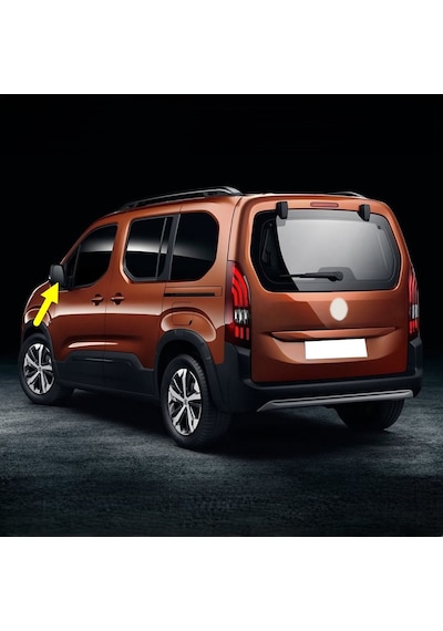 Peugeot Rifter 18-26 Sol Dış Dikiz Ayna Camı Isıtmalı 1616869380