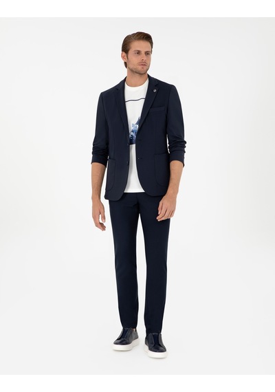 Pierre Cardin Erkek Lacivert Pantolon Kanvas-chino 50299528-vr033 Lacivert
