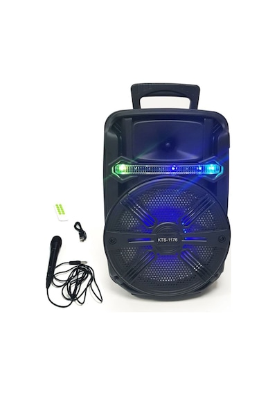 Mikrofonlu Taşınabilir Kablosuz Toplantı Hoparlörü Bluetooth Speaker