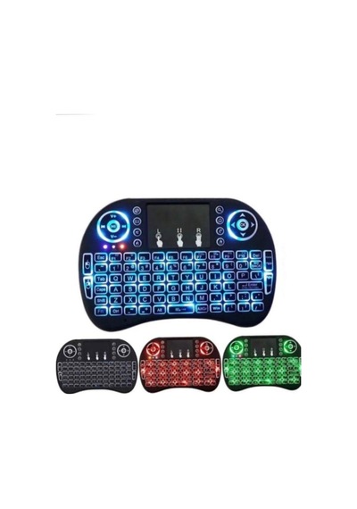 Işıklı Mini Klavye Mouse Smart Tv Box Pc Uyumlu Pg-8035 Diğer