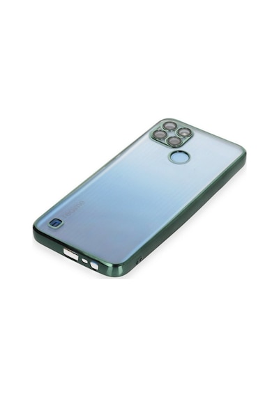 Realme C25y Kılıf Razer Lensli Silikon - Yeşil Bz8683140484361