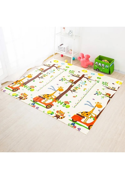 Delt Katlanabilir Çocuk Bebek Oyun Matı Oyun Aktivite Halısı - 150x200x1 Cm Çantalı