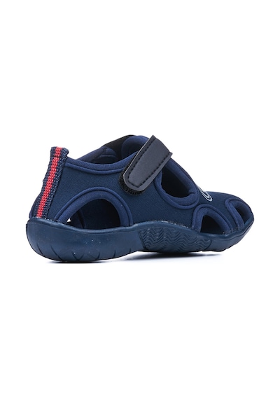 Günlük Unisex Çocuk Aqua Sandalet Esnek Kaymaz Taban Cırtlı Yazlık Deniz Kreş Ayakkabı 141 Lacivert