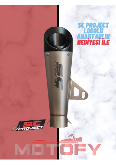 Titanyum Model Sc Project Racing Performans Egzozu 31,5cm - A Kalite