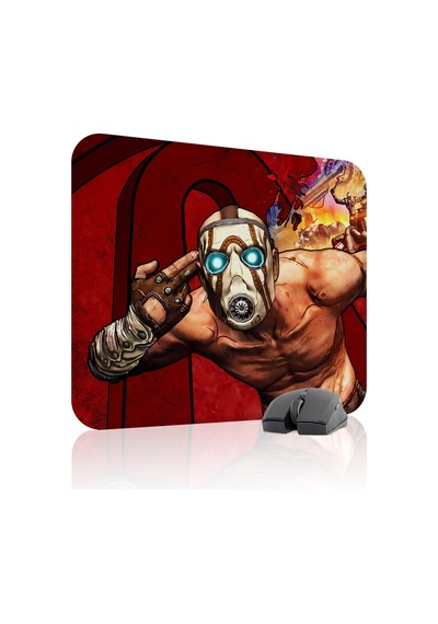 Borderlands Kaymaz Dikişli Kauçuk Oyuncu Mousepad V3 - 48x40 Xl Gaming Mouse Pad Fare Altlığı
