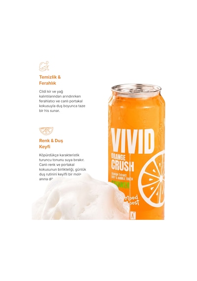 Thalıa Mood Boost Vıvıd Orange Crush Duş Jeli Portakal