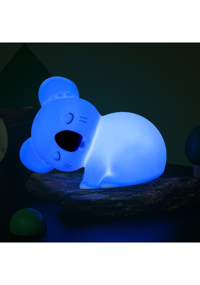 Dhink Silikon Şarjlı Gece Lambası Koala Coco Beyaz