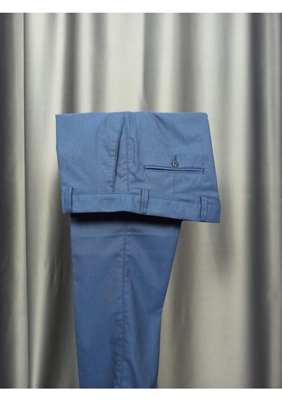 Cengiz İnler Düz Regular Fit Erkek Kumaş Pantolon 001