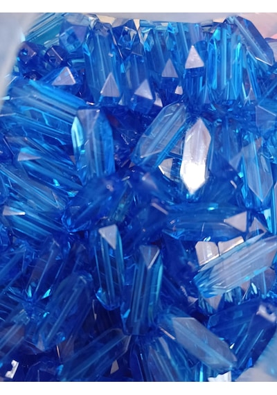Rengarenk Plastik Boncuk 70 Kg - Renkli Takı Malzemesi Çok Renkli
