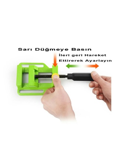 Kalıpcı Delme Zımparalama İçin Düz Çeneli Masa Tezgah Matkap Meng